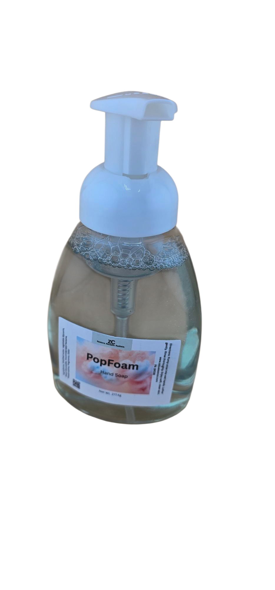PopForm Hand Soap-Foaming Hand Soap – Moisturizing & Gentle Cleanser Luxury Foaming Soap