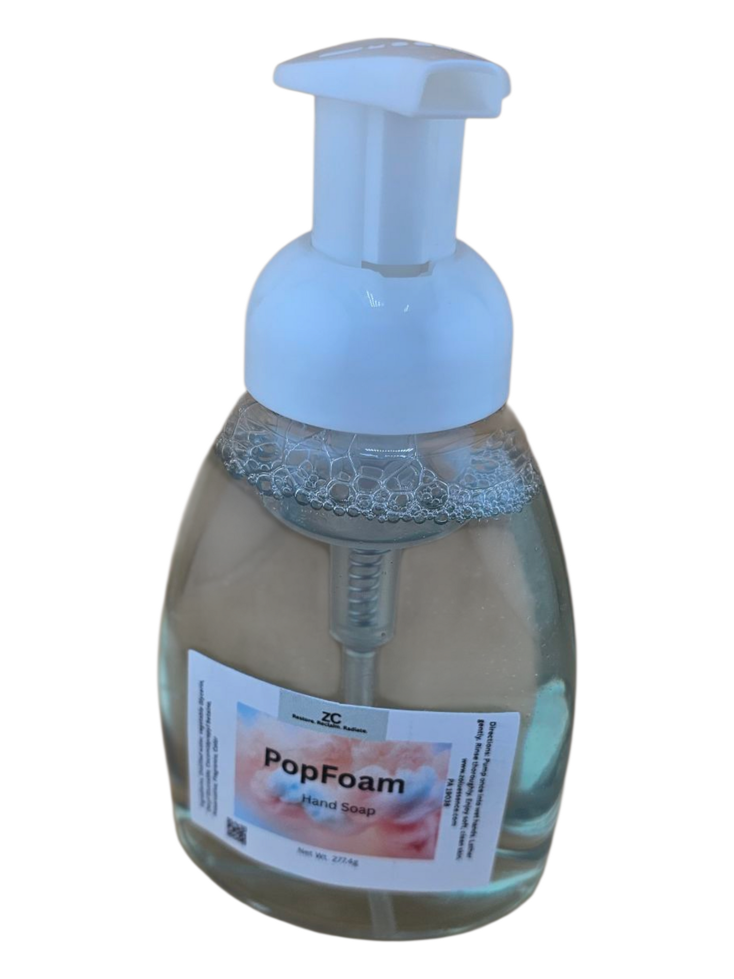 PopForm Hand Soap-Foaming Hand Soap – Moisturizing & Gentle Cleanser Luxury Foaming Soap