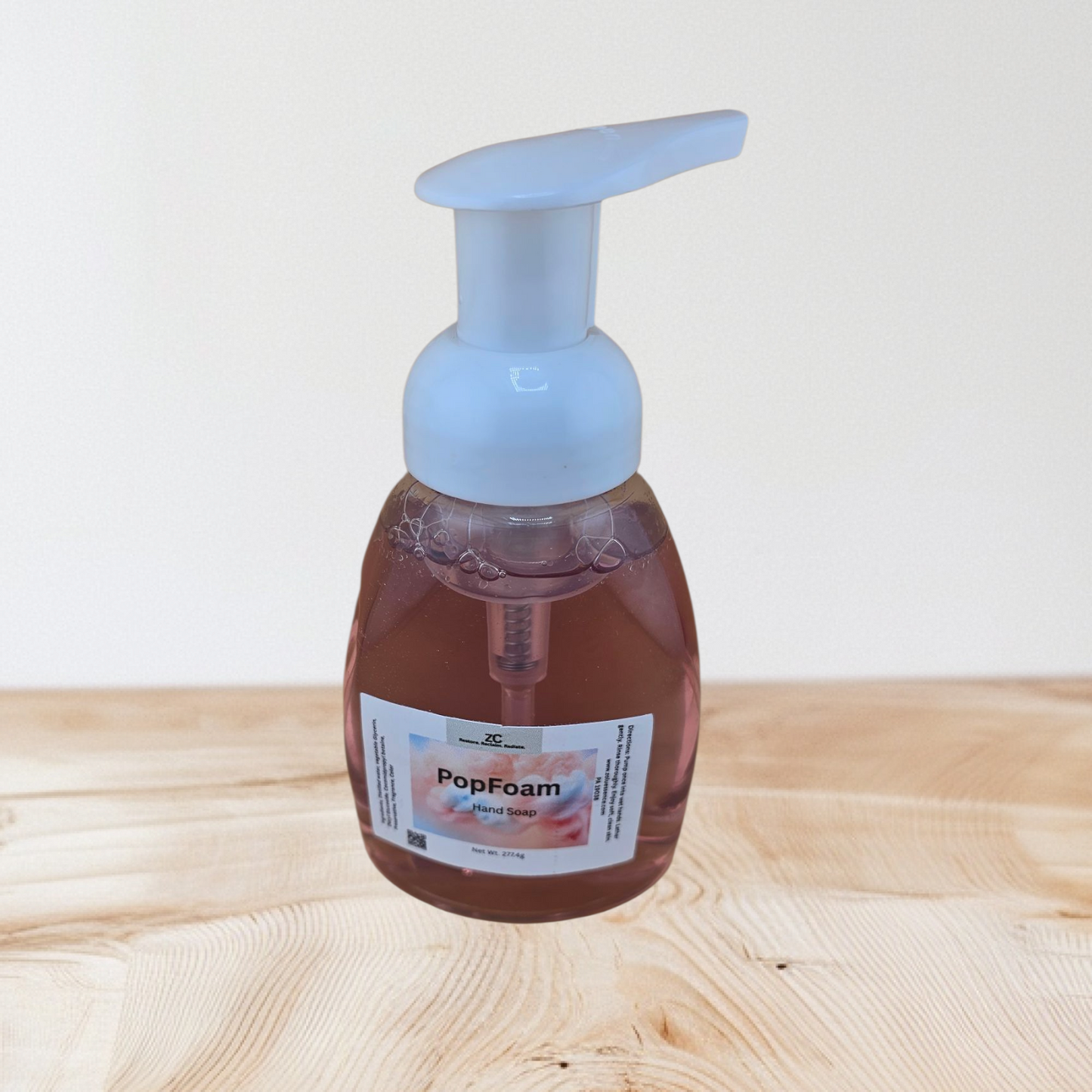 PopForm Hand Soap-Foaming Hand Soap – Moisturizing & Gentle Cleanser Luxury Foaming Soap