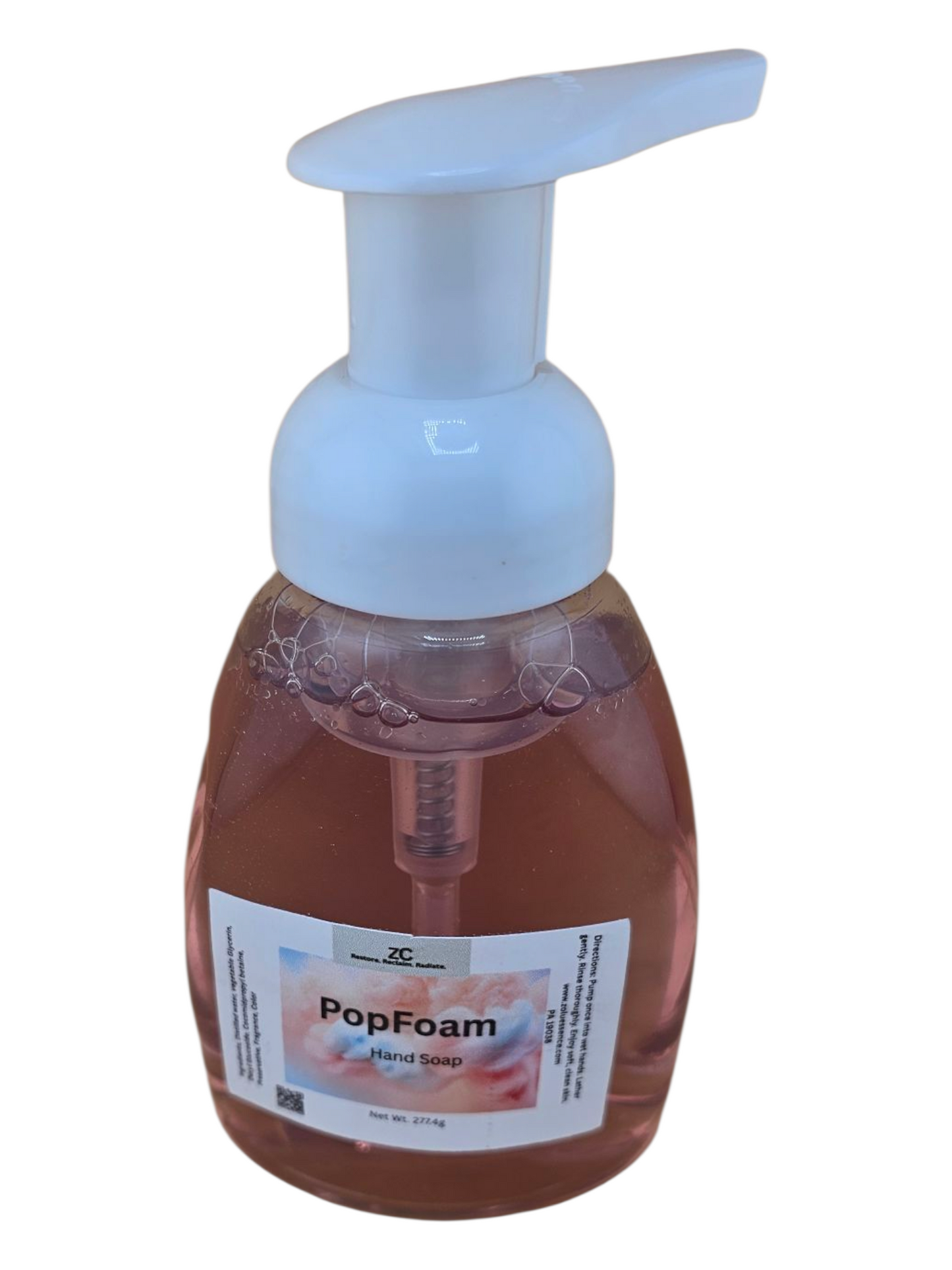 PopForm Hand Soap-Foaming Hand Soap – Moisturizing & Gentle Cleanser Luxury Foaming Soap