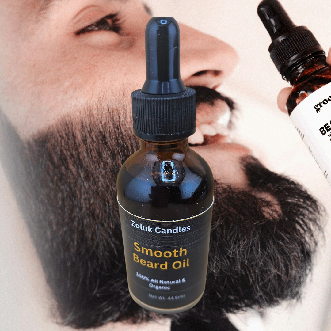 Beard oil.