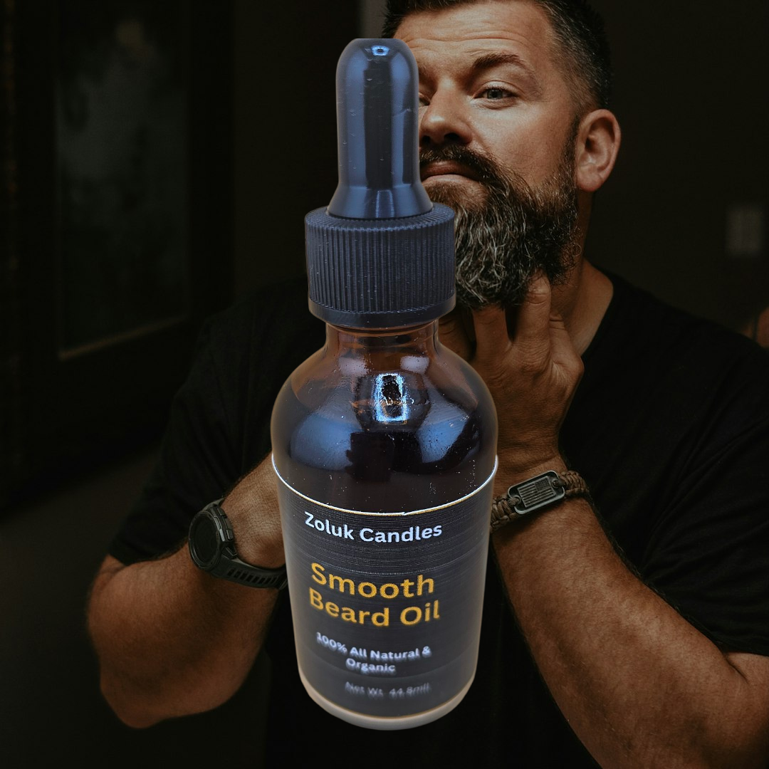 Beard oil.