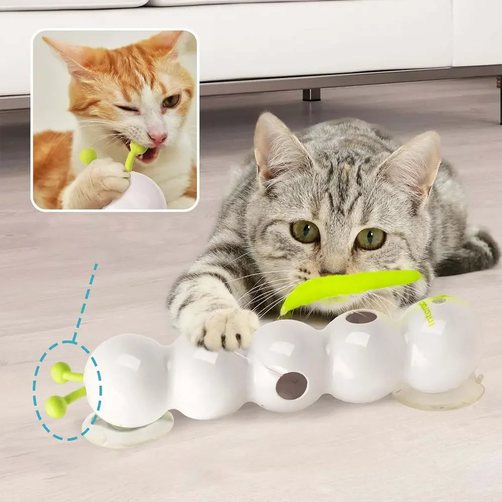 Caterpillar Smart Cat Toy-Interactive Caterpillar Cat Toy for Indoor Cats