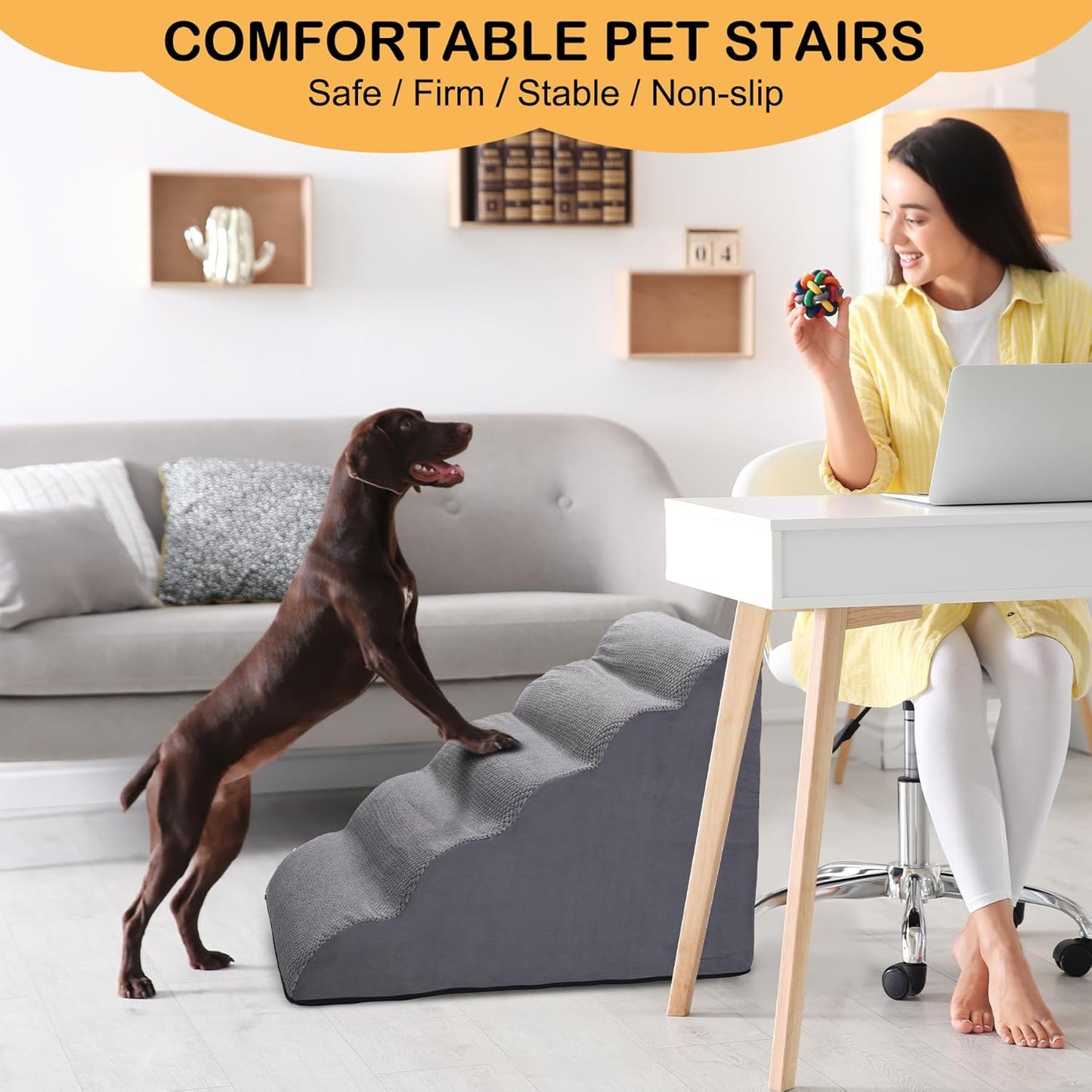 UpPup Compact Dog Stairs