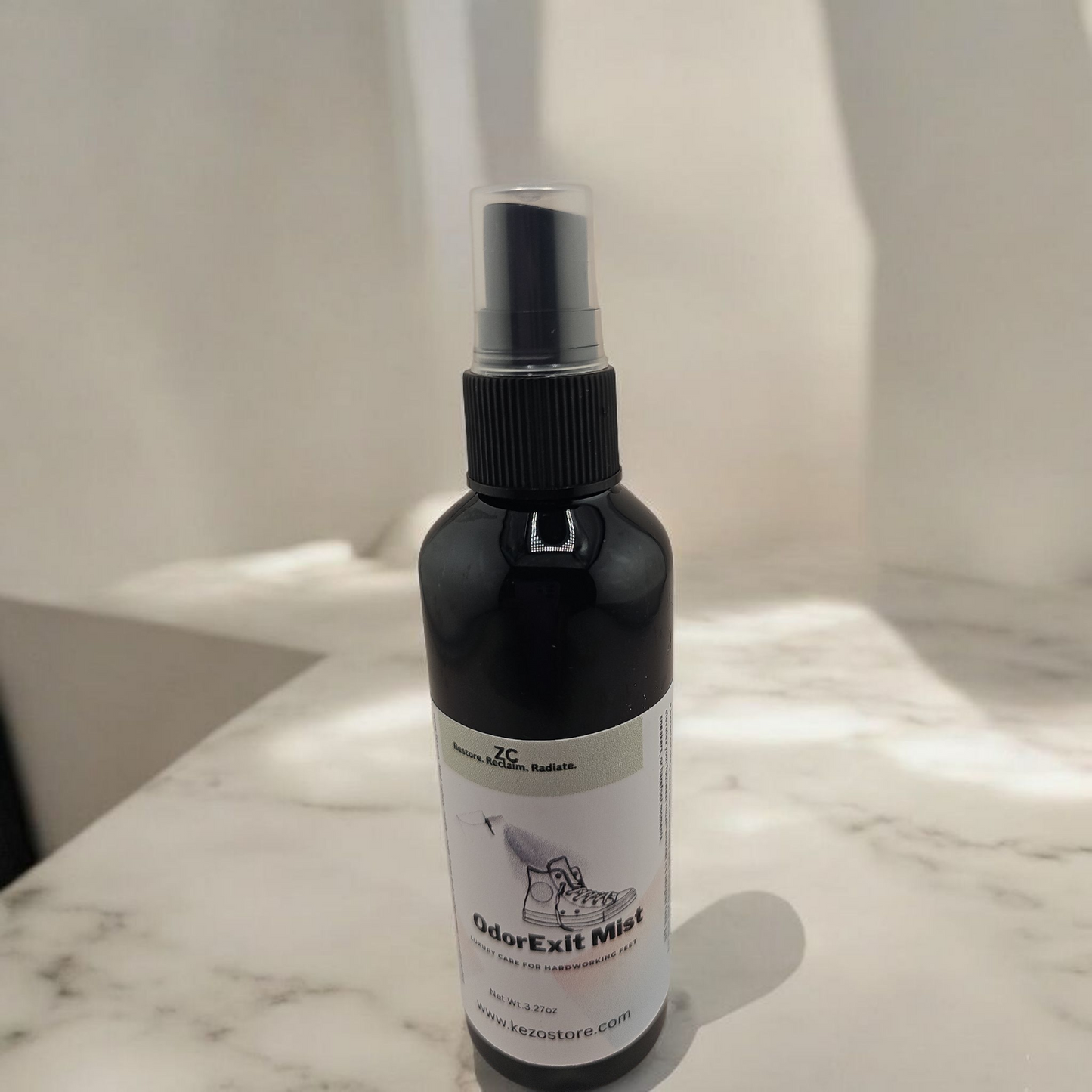 Odor Exit – Natural Shoe Deodorizing Spray