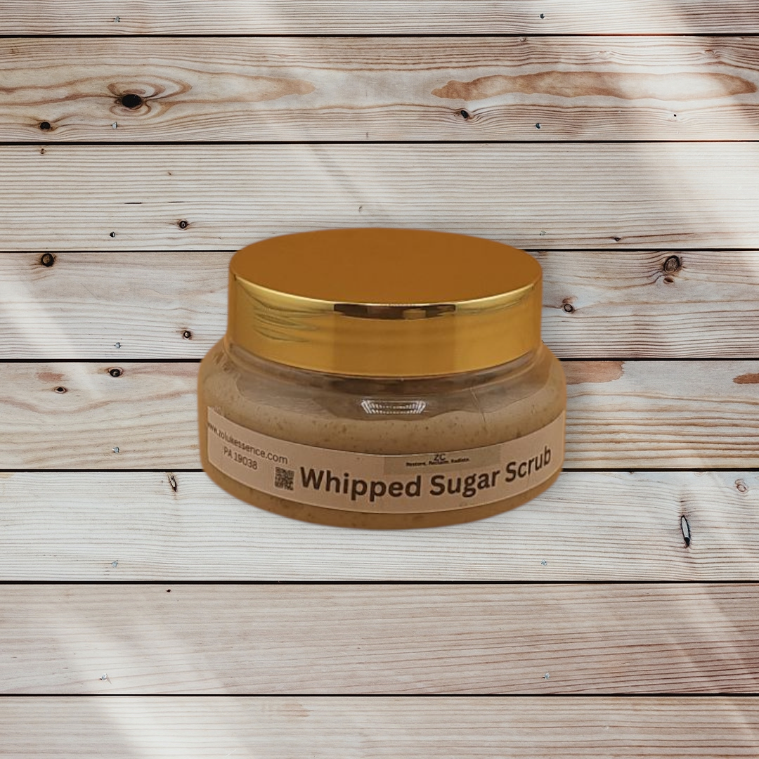 Whipped Sugar Lavender Exfoliating Scrub.