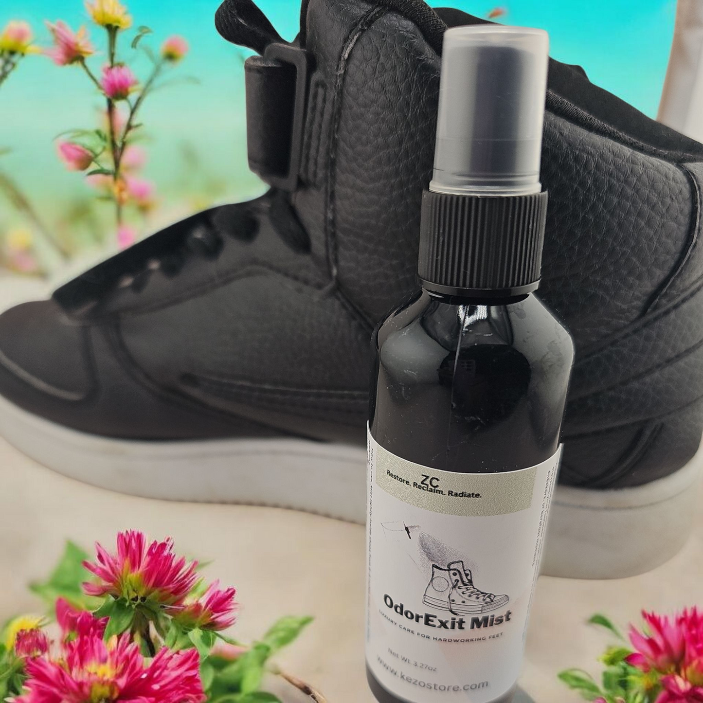 Odor Exit – Natural Shoe Deodorizing Spray