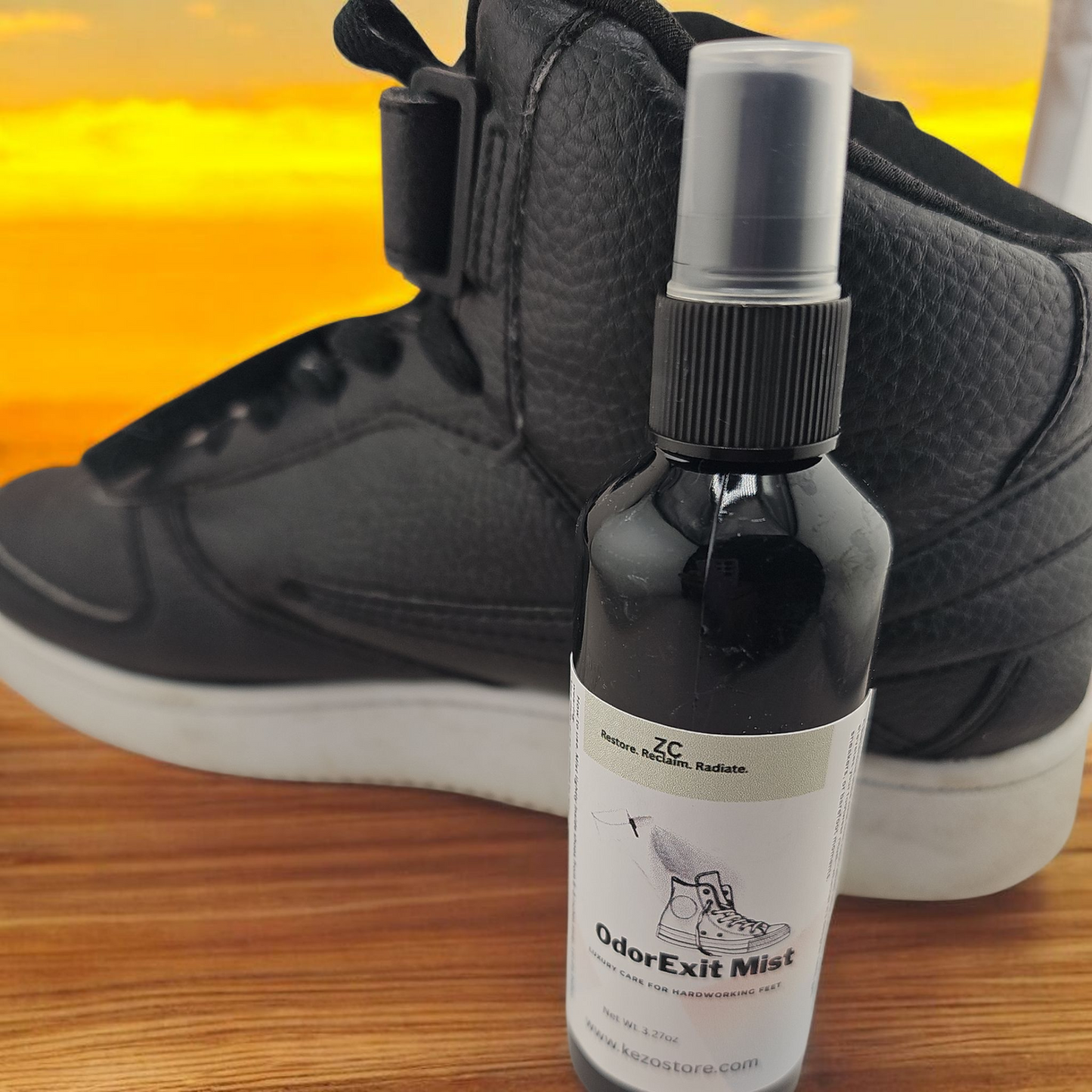 Odor Exit – Natural Shoe Deodorizing Spray