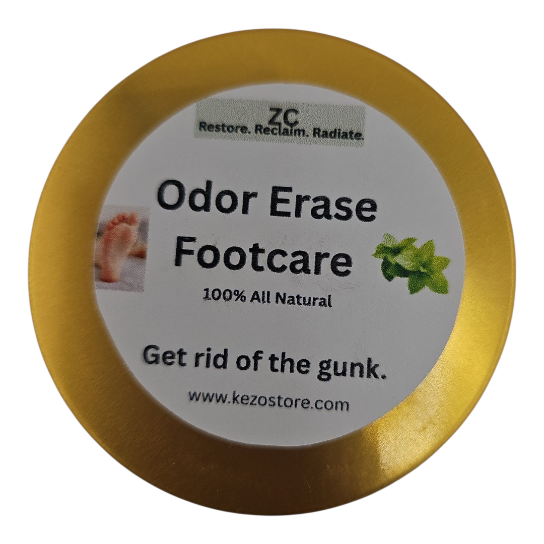 Natural Foot Odor Eliminator – Antibacterial Foot Balm for Sweaty Feet, Long-Lasting Freshness