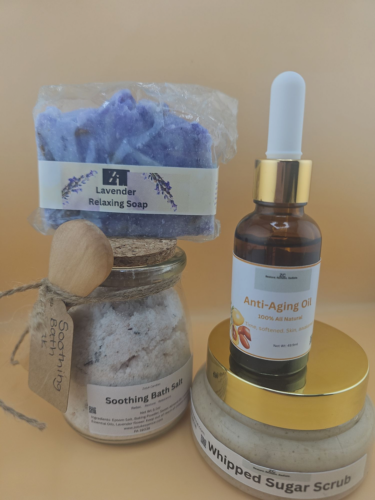 Luxury Bath & Body Set – Scrub, Soak, Soothe, Renew