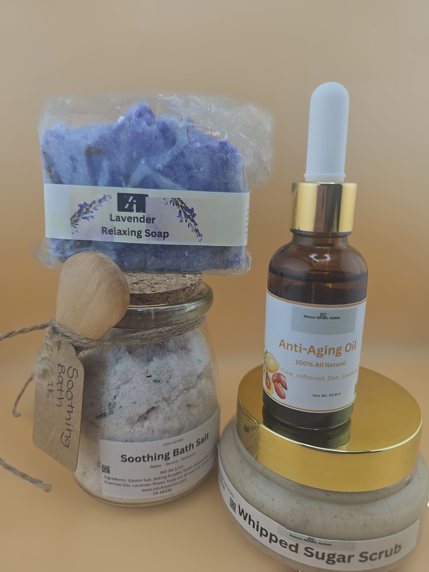 Luxury Bath & Body Set – Scrub, Soak, Soothe, Renew