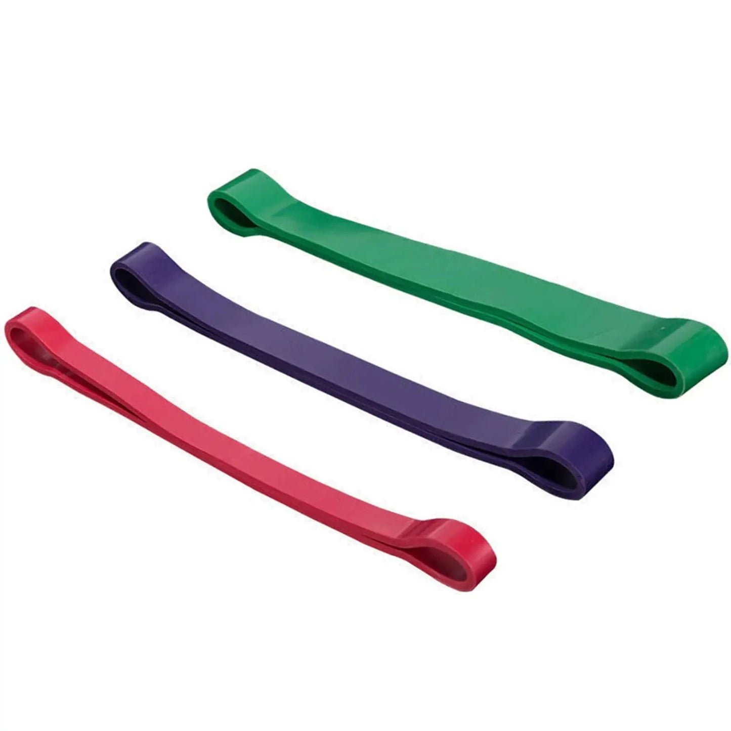 3x Elastic Resistance Bands – Non-Slip Workout Loops for Legs & Glutes