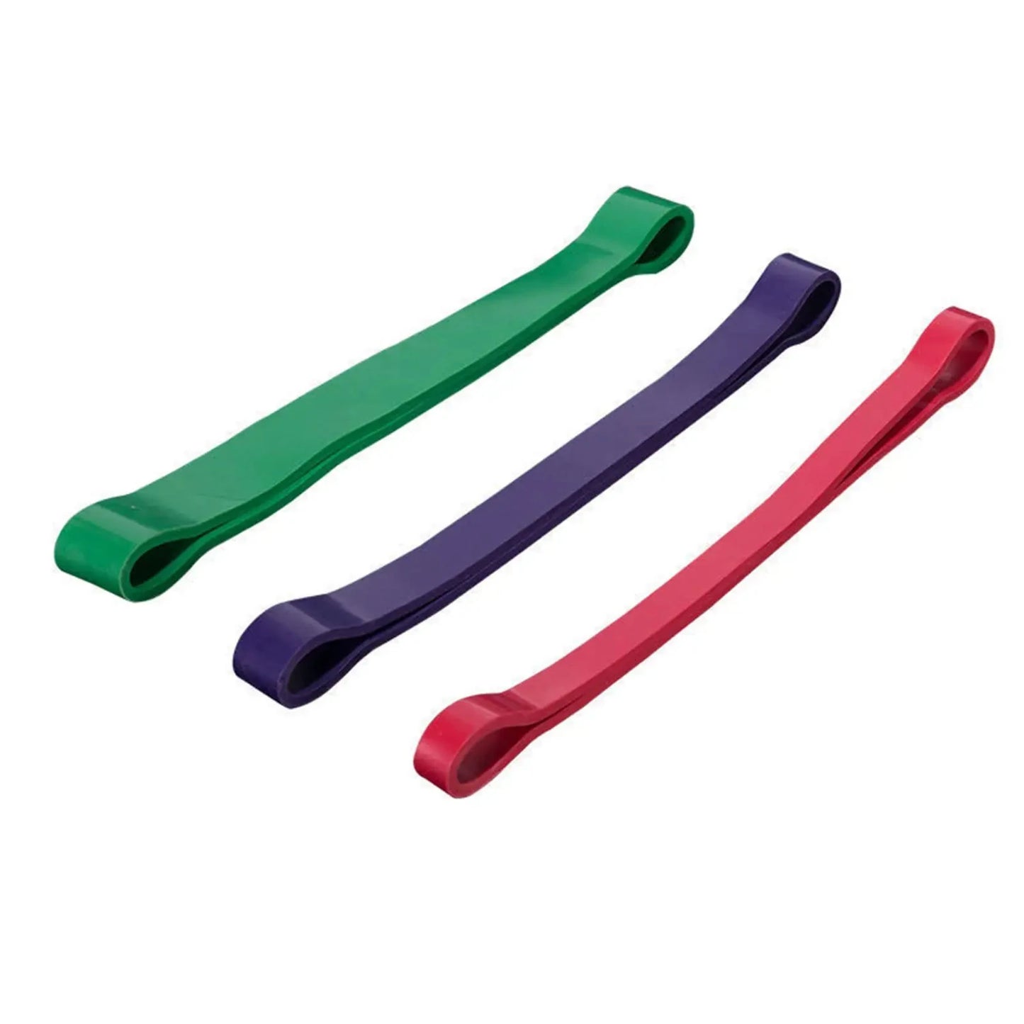3x Elastic Resistance Bands – Non-Slip Workout Loops for Legs & Glutes