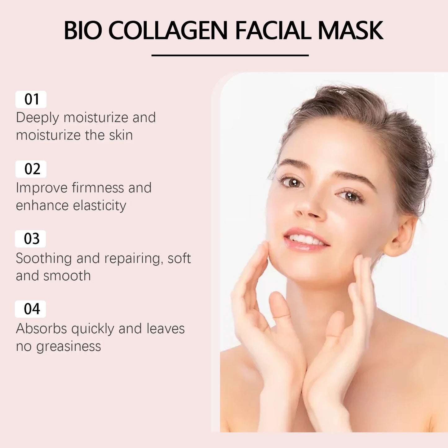 Bio-Collagen Real Deep Hydrogel Mask – Hydration, Elasticity & Pore Care