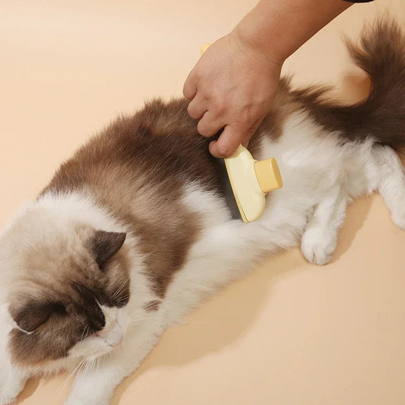 Pet Grooming Comb – Cat & Dog Hair Removal Brush