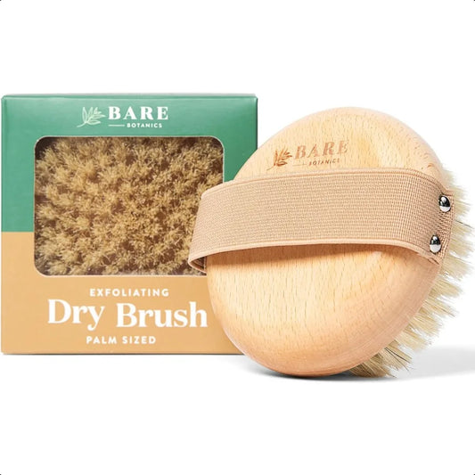 Dry Body Brush – Gentle Exfoliation & Circulation Boost