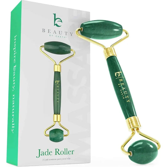 Jade Roller for Face – Anti-Wrinkle & Eye De-Puffing Massager