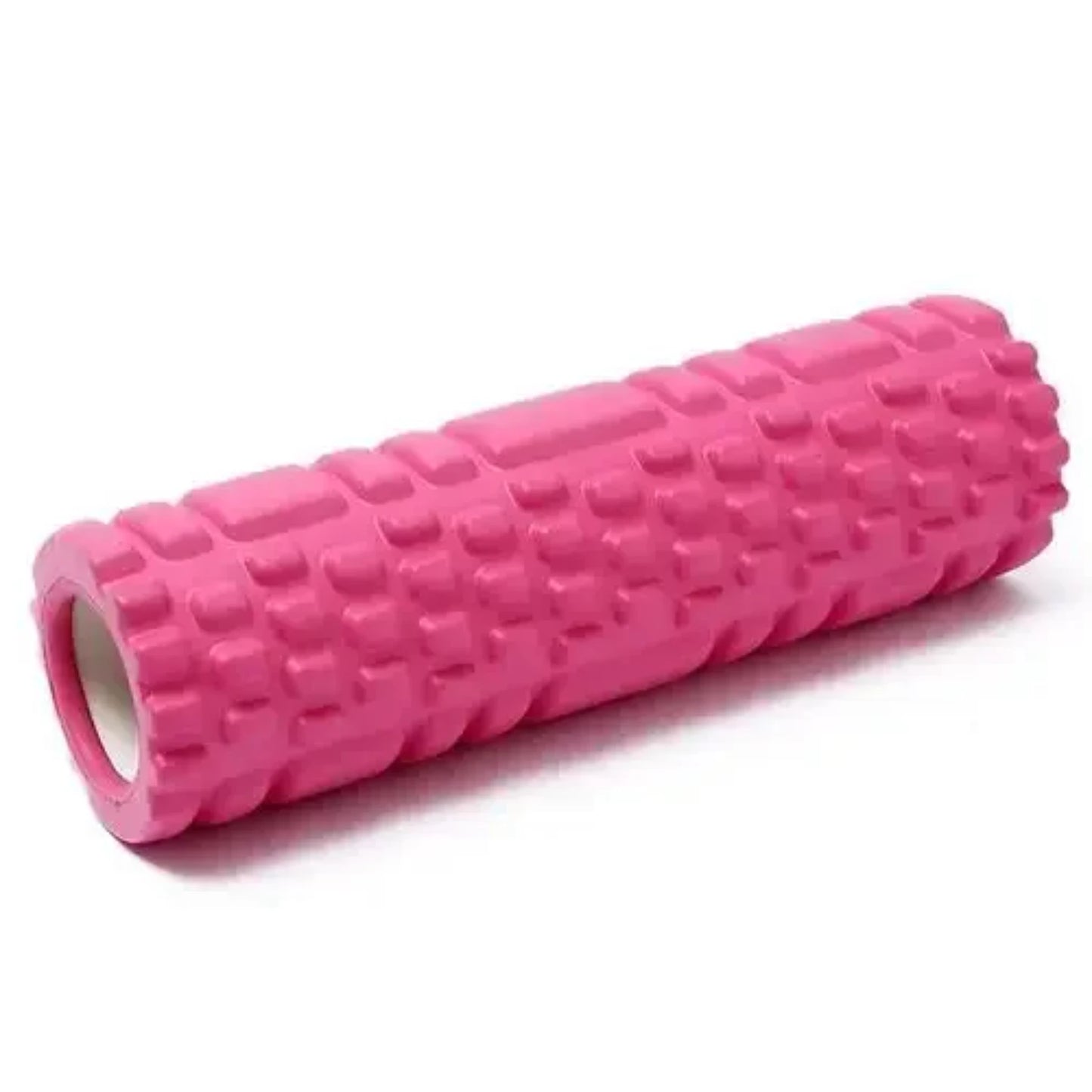 Yoga Block & Pilates Foam Roller – Muscle Massage & Fitness Equipment