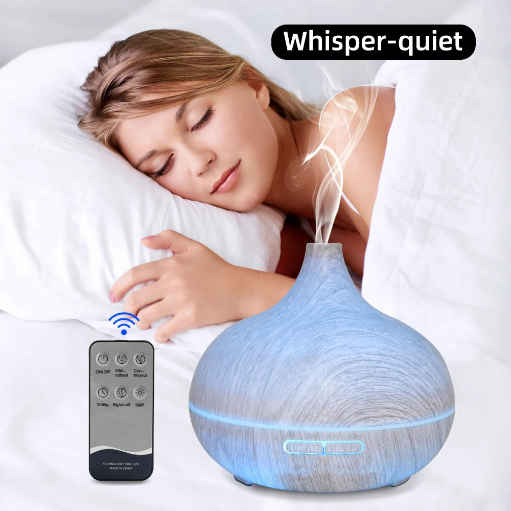 550ml Ultrasonic Aromatherapy Diffuser – Relaxation & Modern Home Style