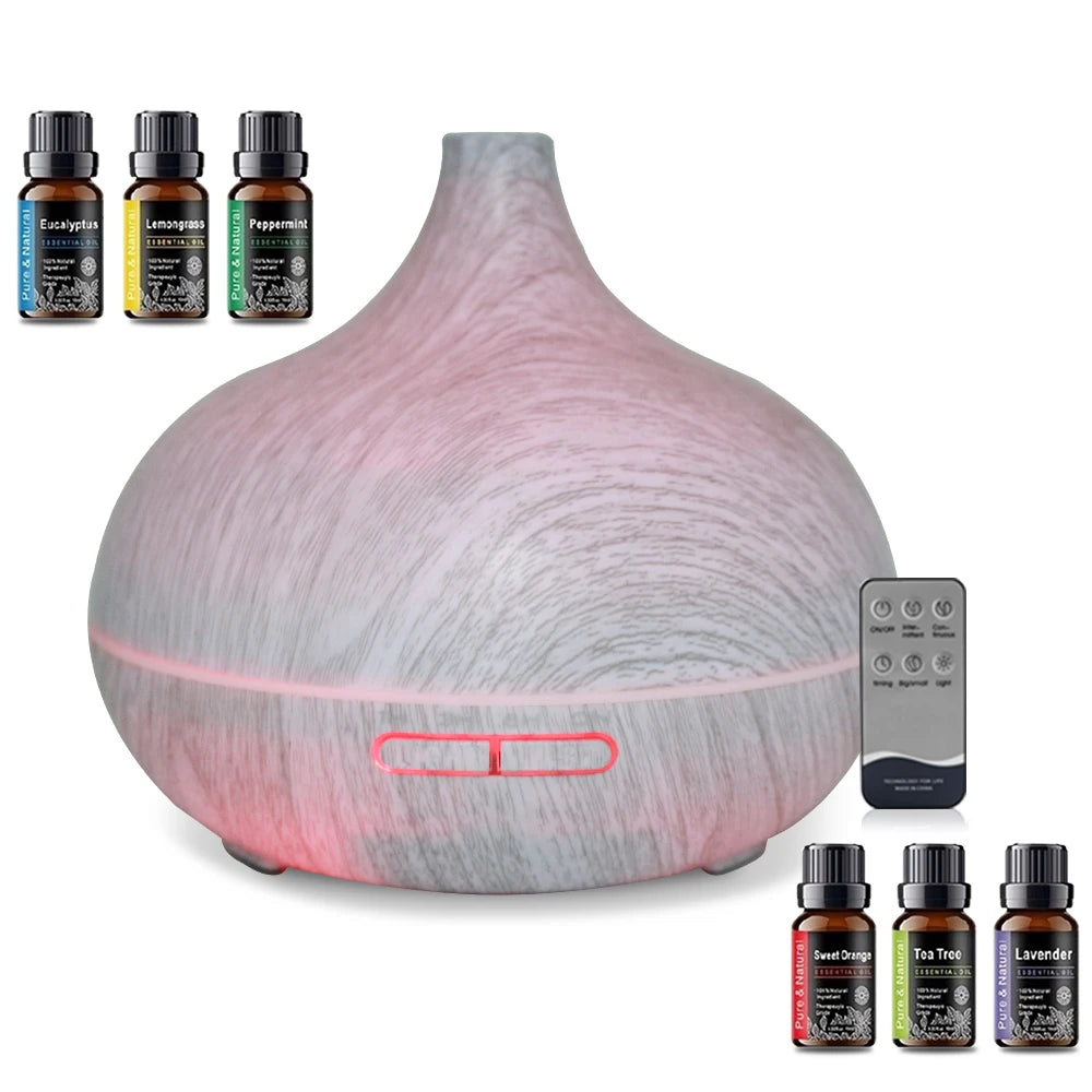 550ml Ultrasonic Aromatherapy Diffuser – Relaxation & Modern Home Style