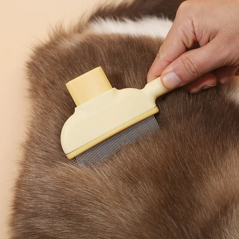 Pet Grooming Comb – Cat & Dog Hair Removal Brush