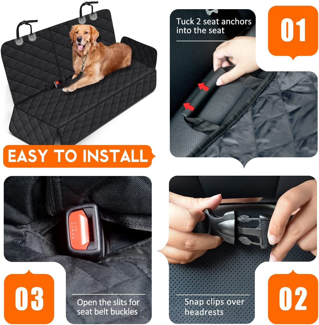 Dog Car Seat Cover, AutoPaws
