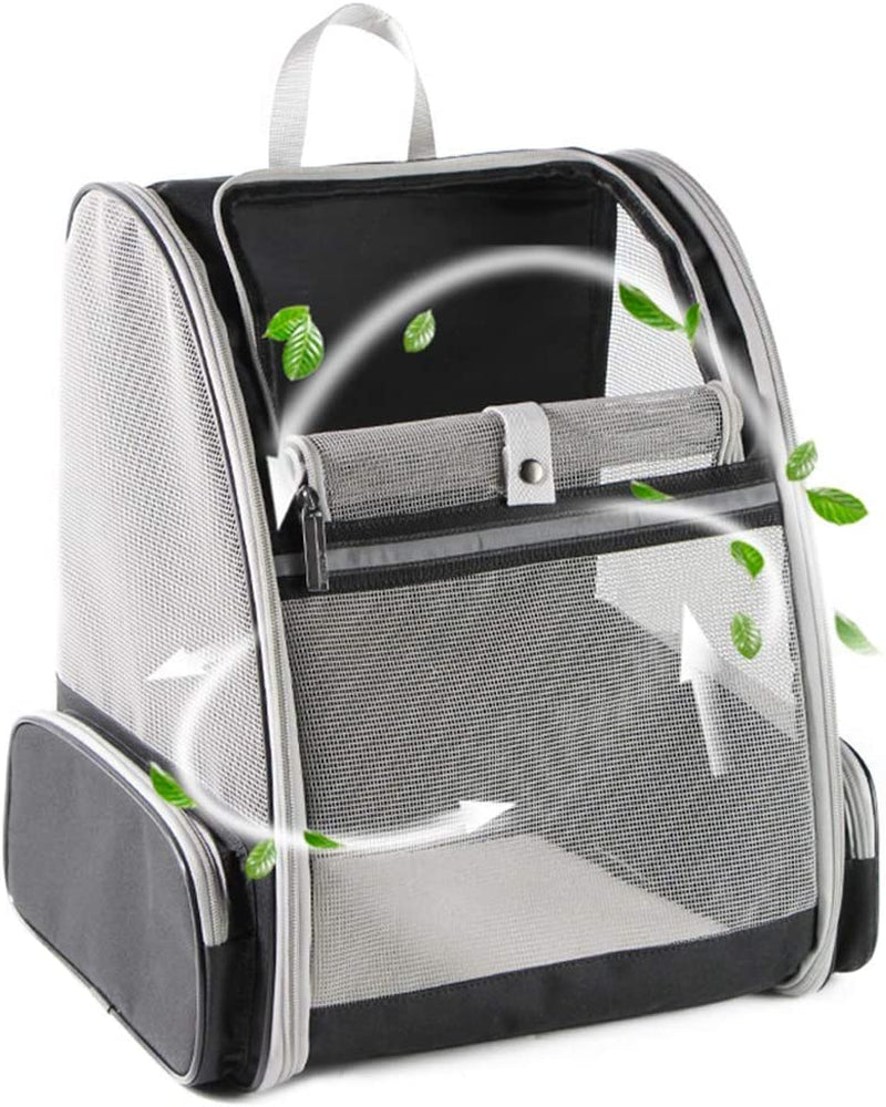 Paw Voyager™ Bubble Backpack Pet Carrier – Ventilated Travel Bag for Cats & Small Dogs