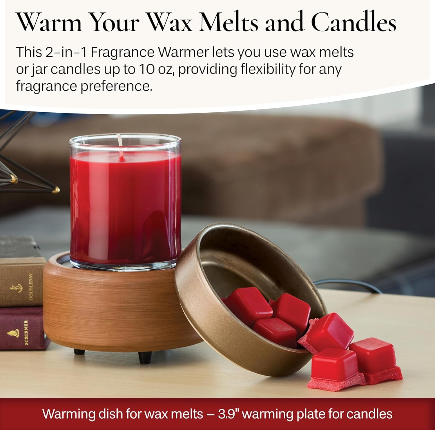 Auto Shutoff Candle & Wax Melt Warmer