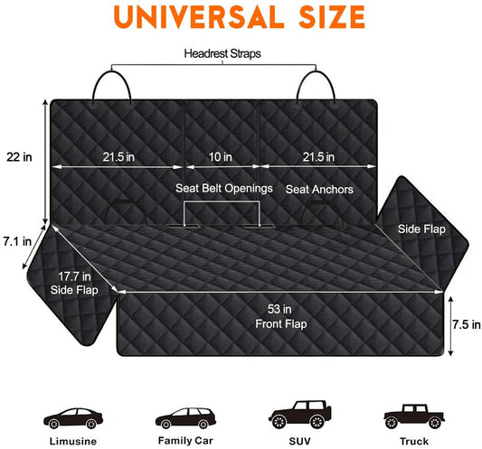 Dog Car Seat Cover, AutoPaws