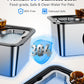 HydraFlow™ XL Pet Water Fountain – 3-Gallon Stainless Steel for Larg  ​​​​​​​​​​​​​​
