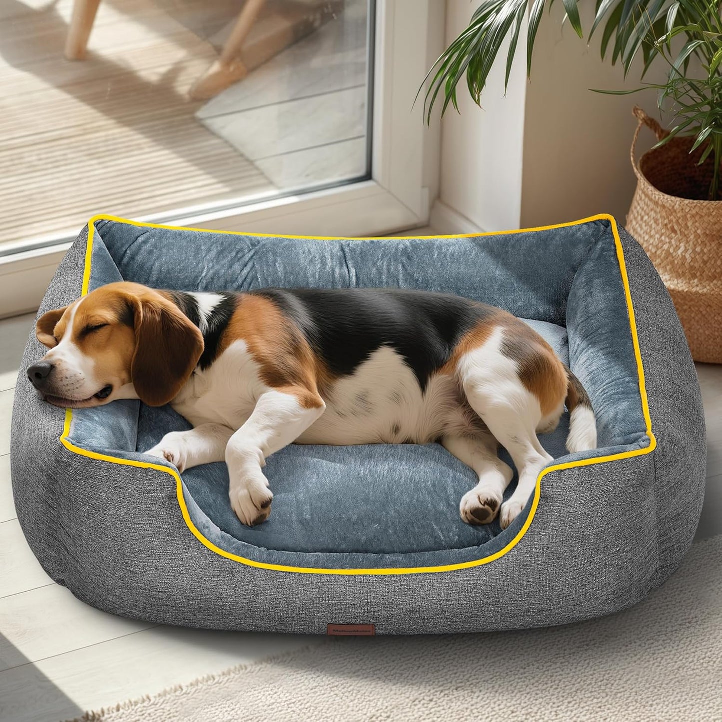 ThermaNest™ Orthopedic Dog Bed – 36" Dual-Layer Cooling & Warming Comfort