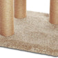 Cat Tree - Indoor Cat & Kittens Multi-Level Climbing Activity Tower with Scratching Posts, Large (45.9"H) - Beige