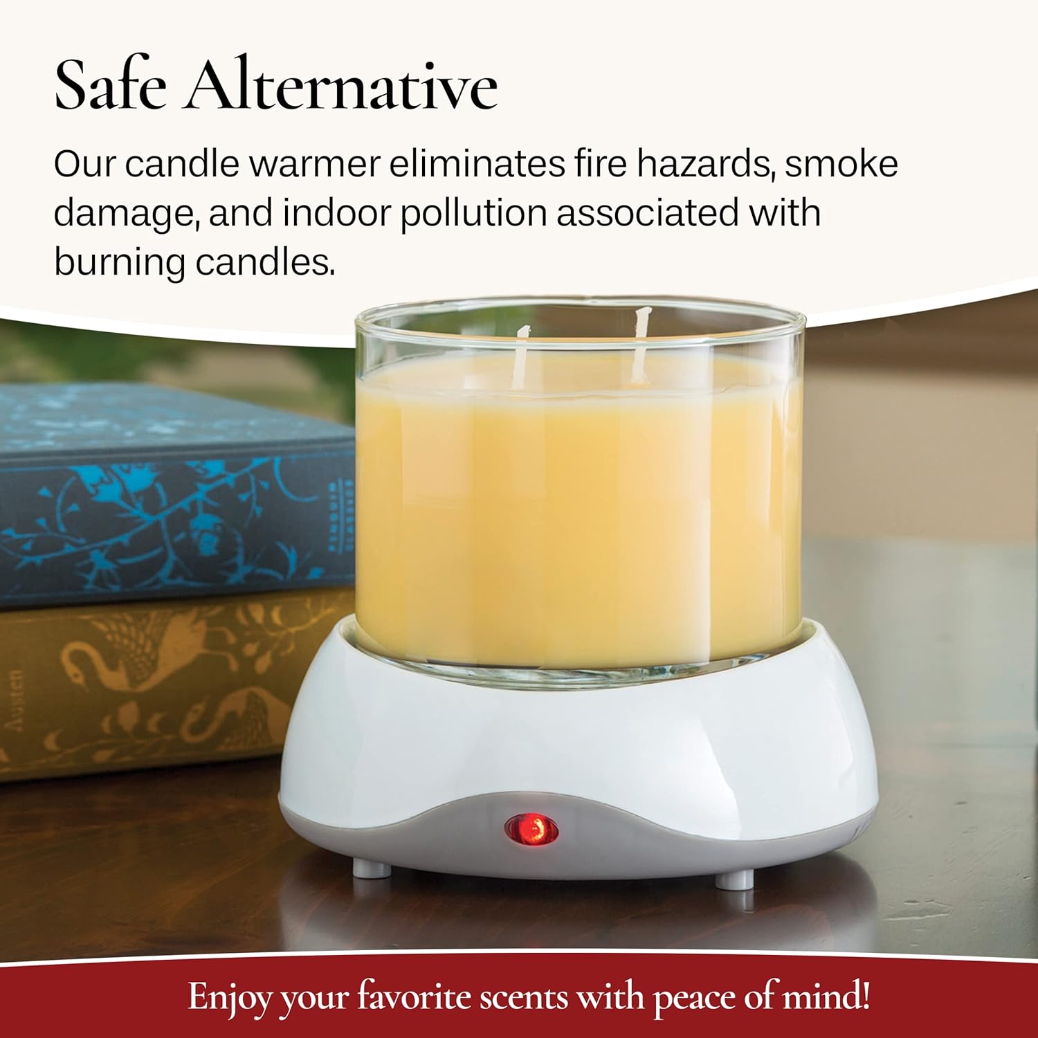  Auto Shutoff Candle Warmer Plate Wax & Candle Warmer