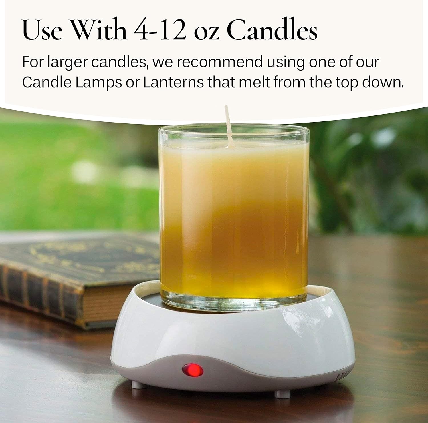  Auto Shutoff Candle Warmer Plate Wax & Candle Warmer