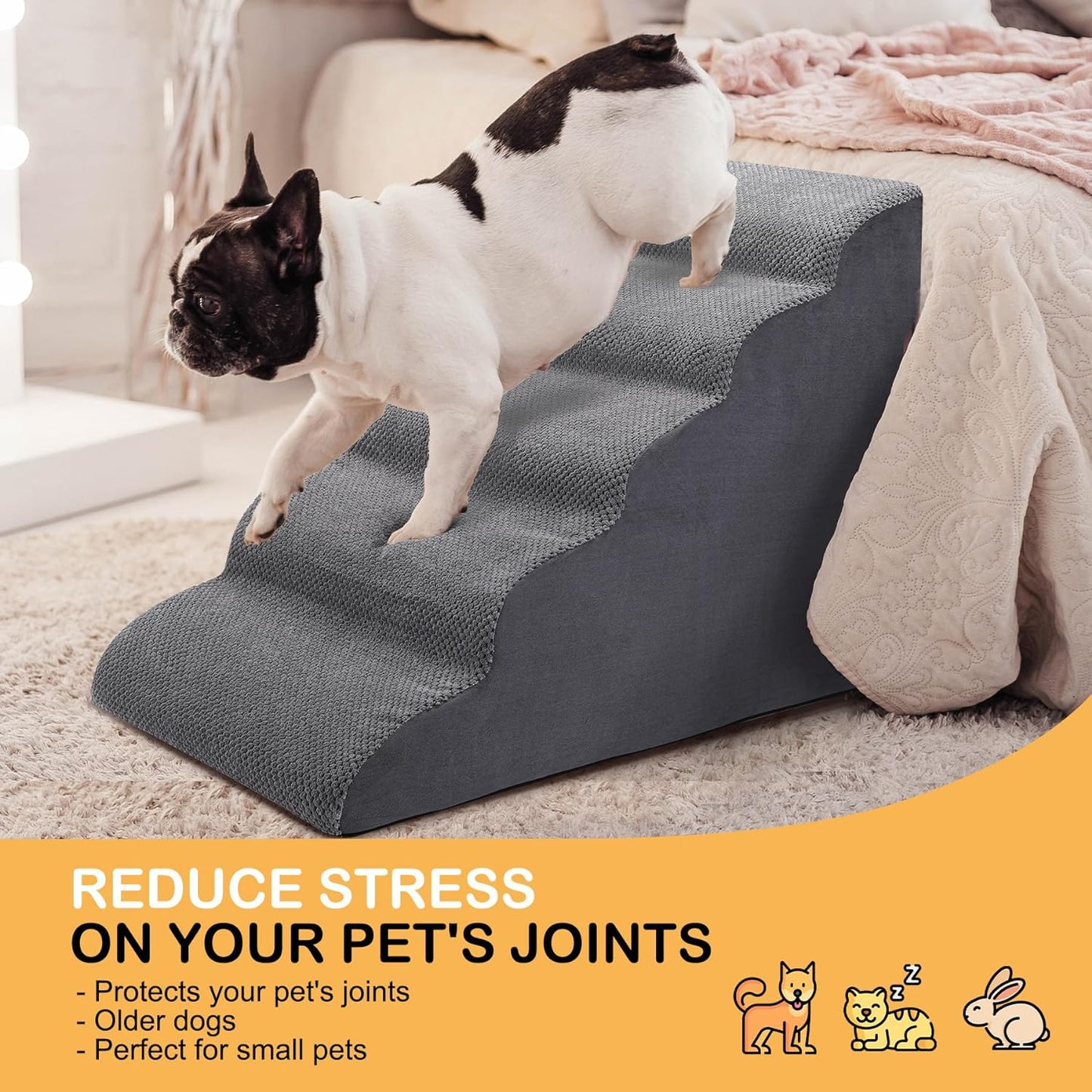 UpPup Compact Dog Stairs