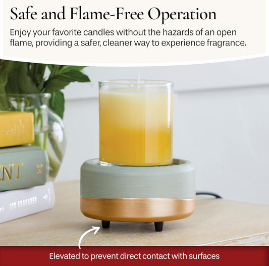 KindleNest™ 2-in-1 Glow & Aroma Warmer