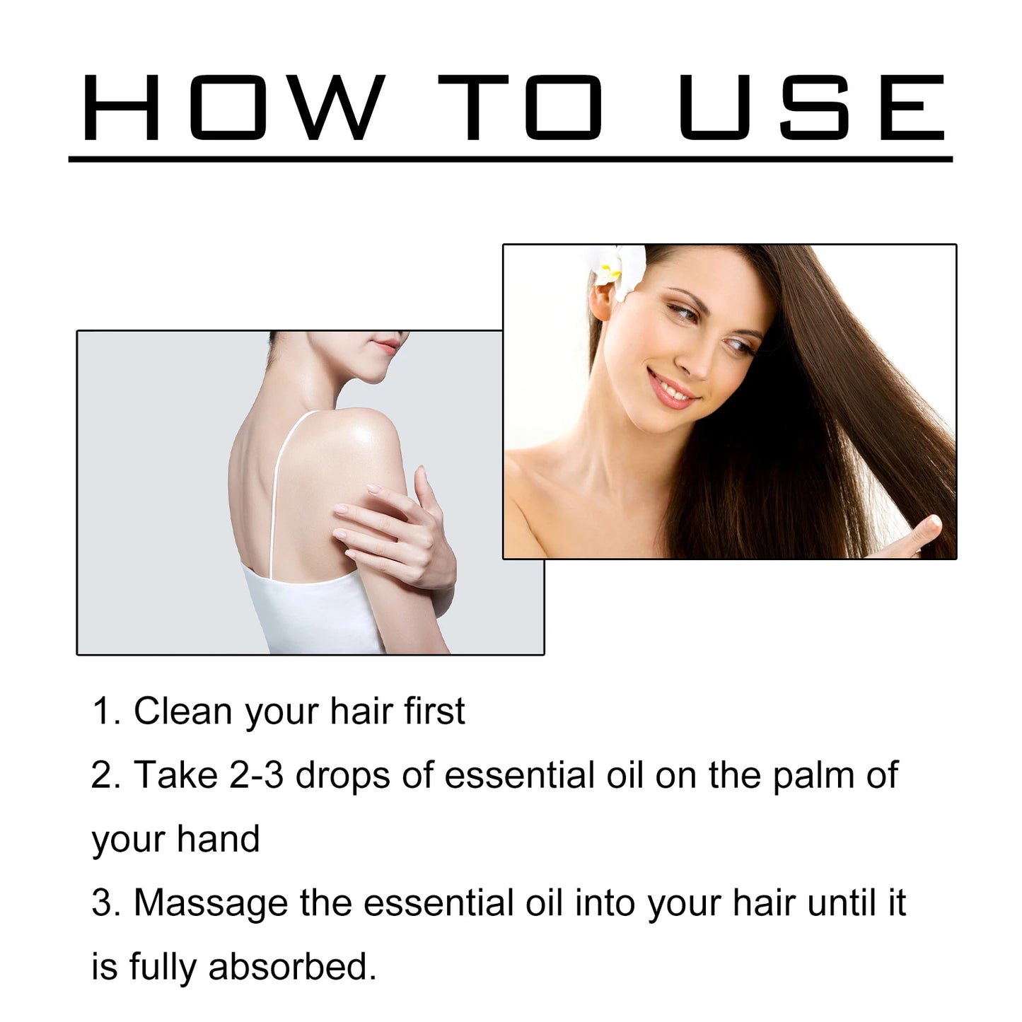 Organic Hair Repair Oil – Restores Softness, Shine & Strength
