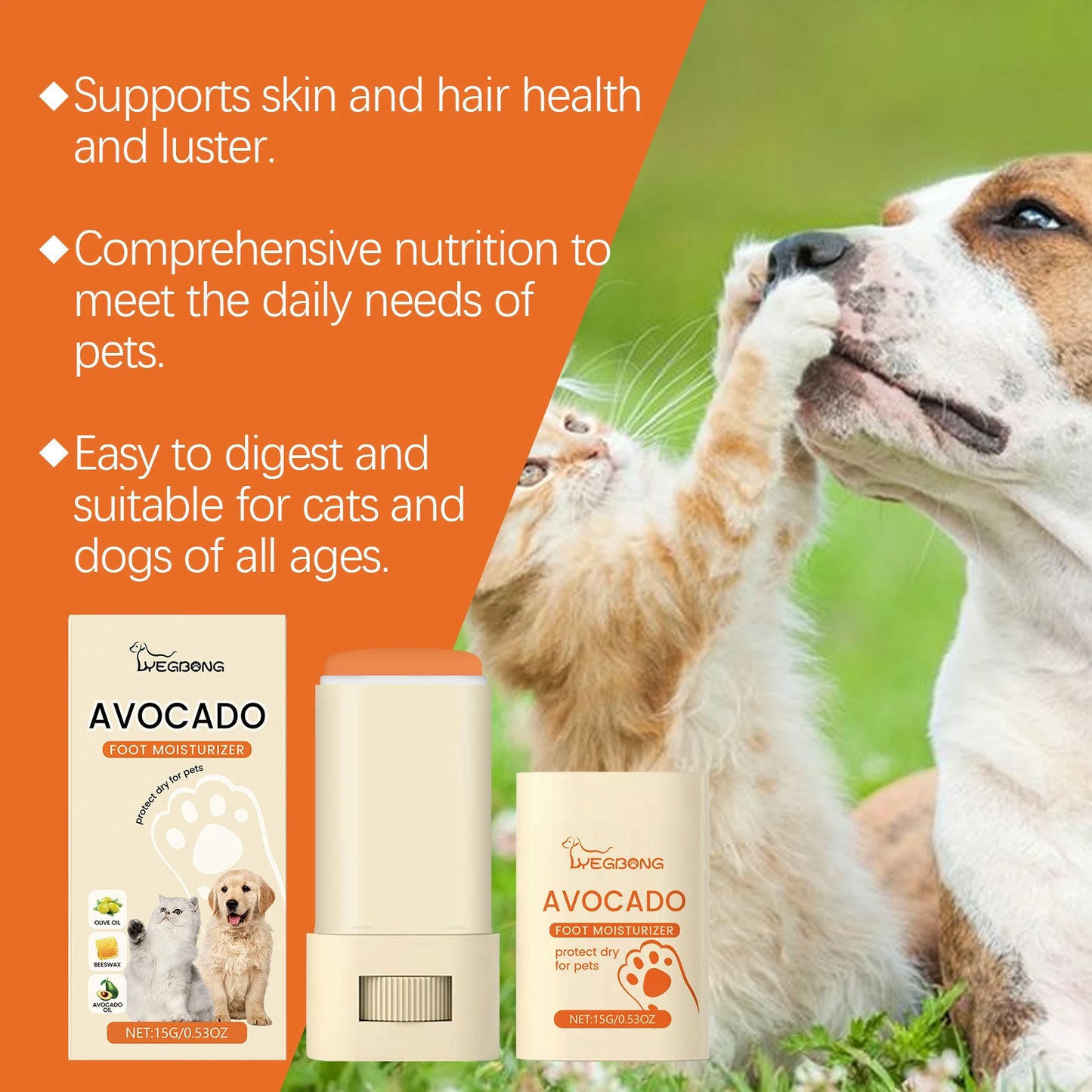 Yegbong 15g Pet Paw Care Balm