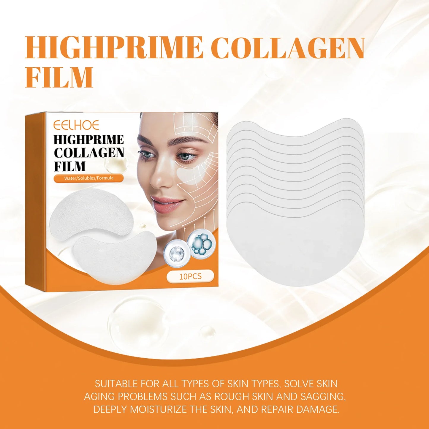 Eelhoe Collagen Soluble Eye Mask – Anti-Wrinkle & Revitalizing Care