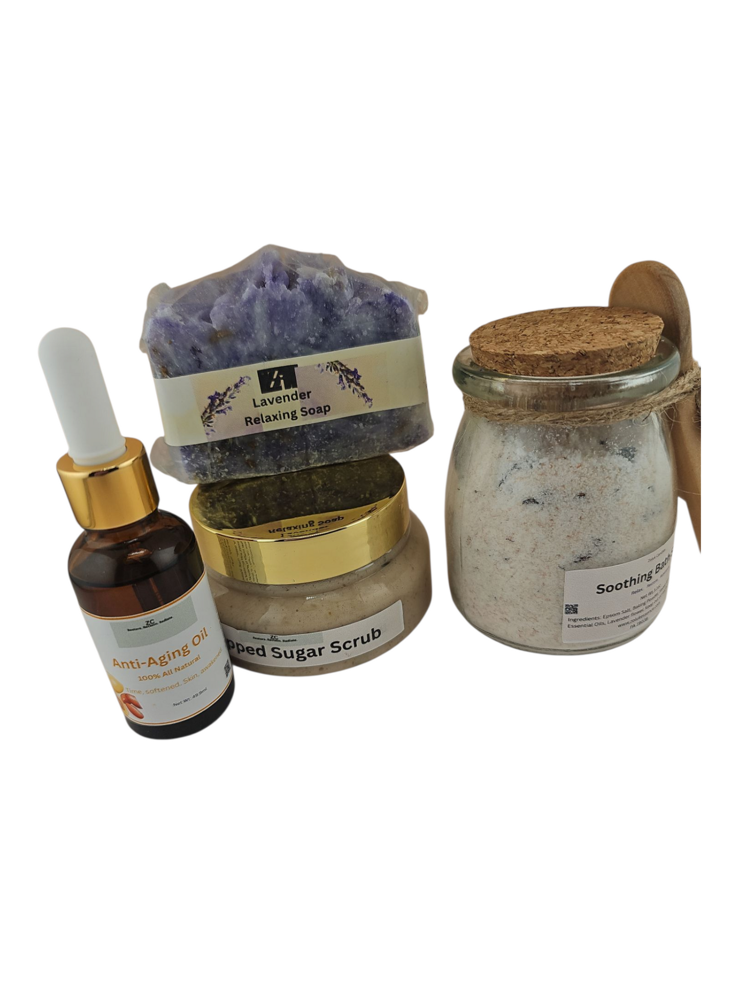 Luxury Bath & Body Set – Scrub, Soak, Soothe, Renew