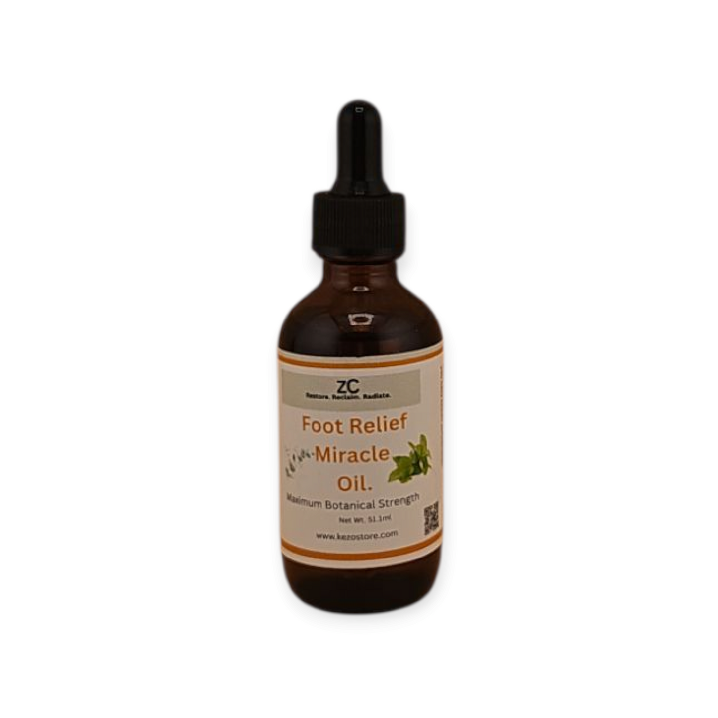 Foot Relief Miracle Oil- Maximum Botanical Strength