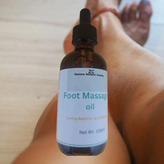 Foot Massage Oil – Soothing & Hydrating  Natural Foot Massage Oil