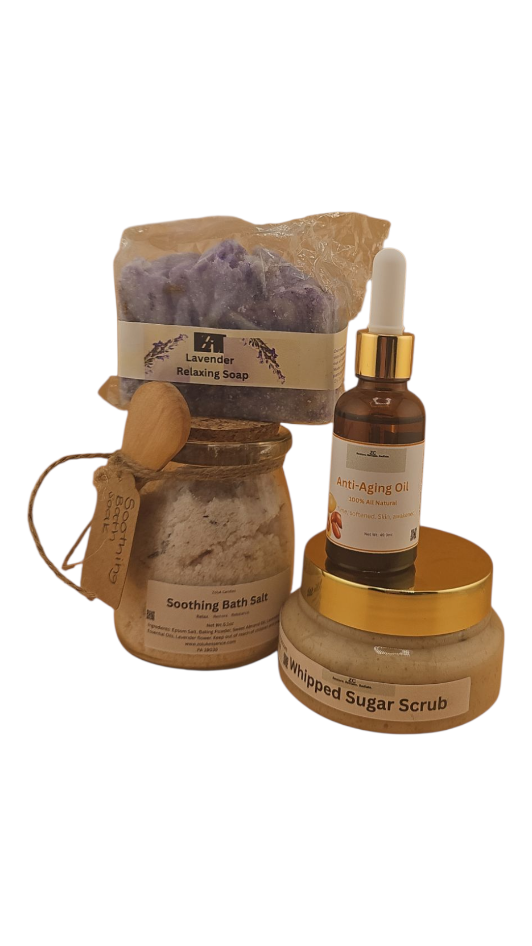 Luxury Bath & Body Set – Scrub, Soak, Soothe, Renew