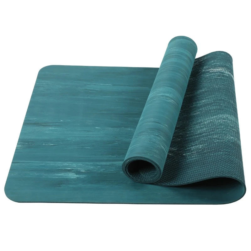 4mm Rubber Non-Slip Yoga Mat – High-Intensity Workout Ready