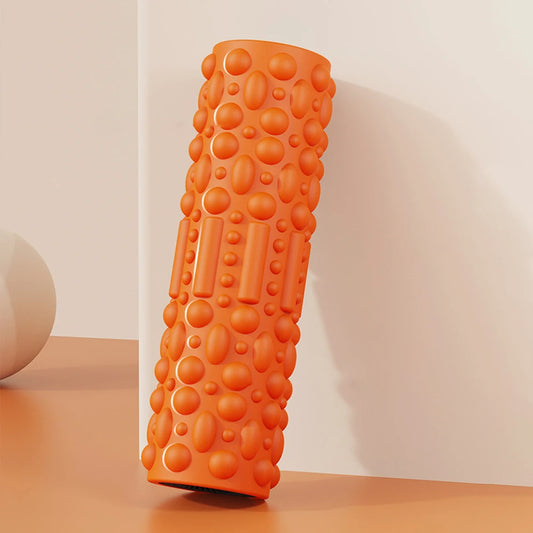 Electric Vibrating Foam Roller – 5-Mode Rechargeable Massage Column