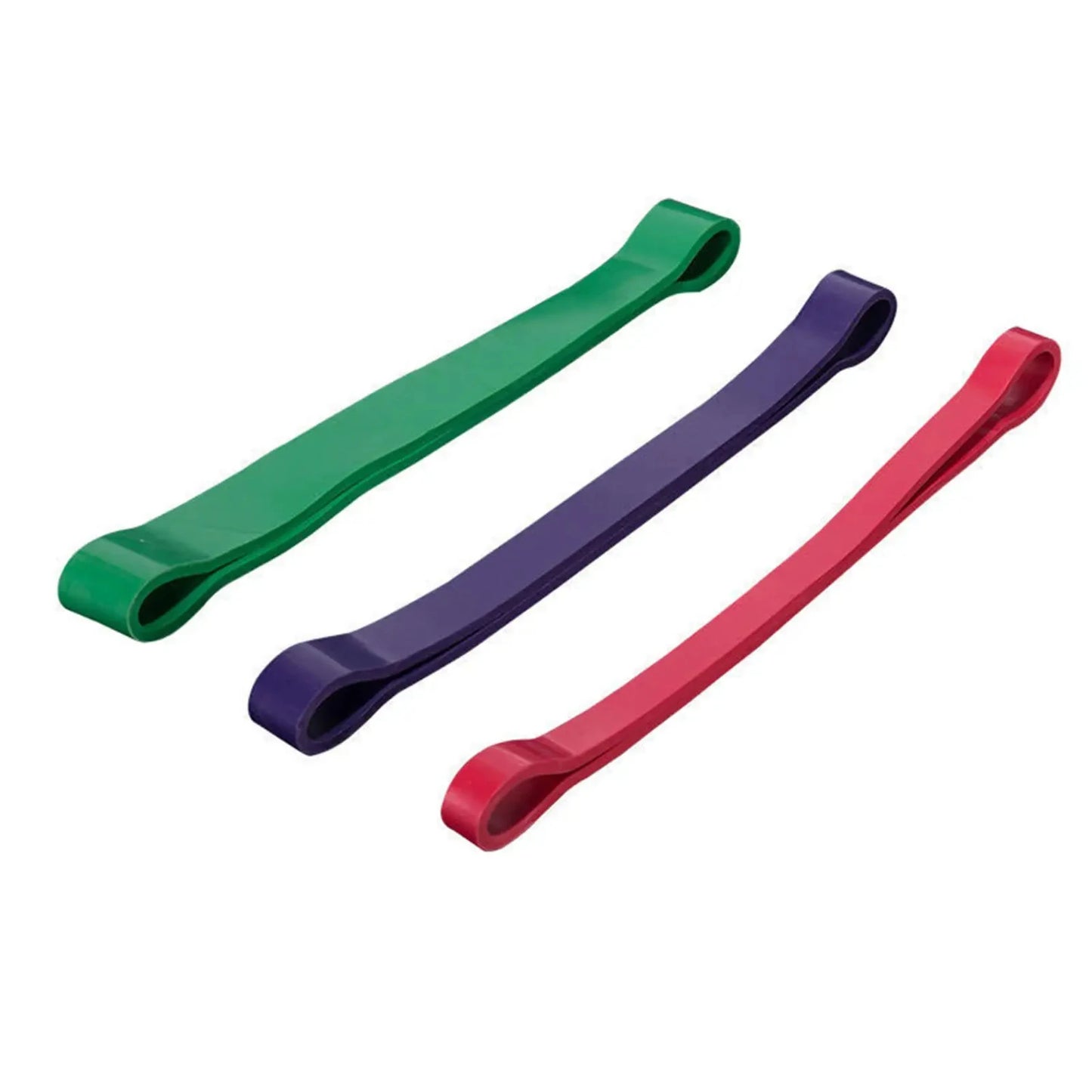 3x Elastic Resistance Bands – Non-Slip Workout Loops for Legs & Glutes