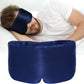 Mulberry Silk Sleeping Mask – Soft Padded Light-Blocking Eyeshade for Travel & Rest