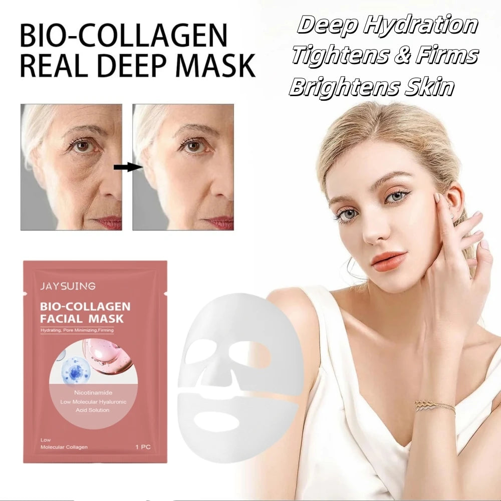 Bio-Collagen Real Deep Hydrogel Mask – Hydration, Elasticity & Pore Care