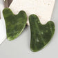 Helu Jade Gua Sha Tool – Xiuyan Jade Heart-shape Massager