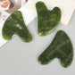 Helu Jade Gua Sha Tool – Xiuyan Jade Heart-shape Massager